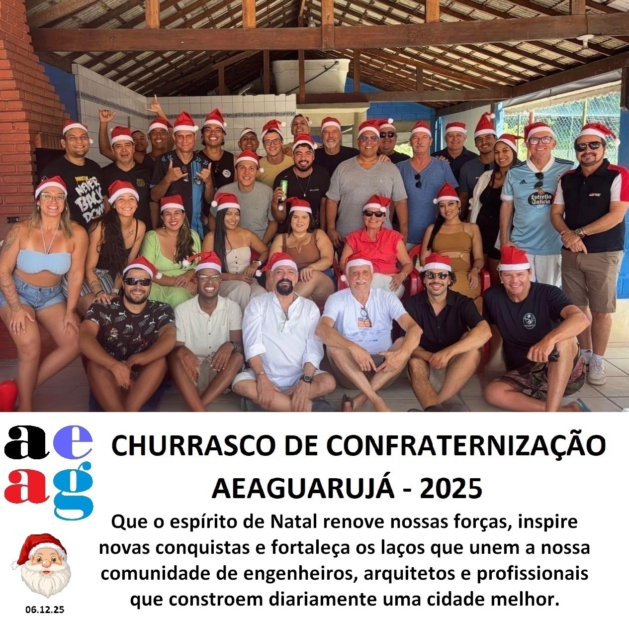 Churrasco de Confraternização AEAGuarujá 2025
