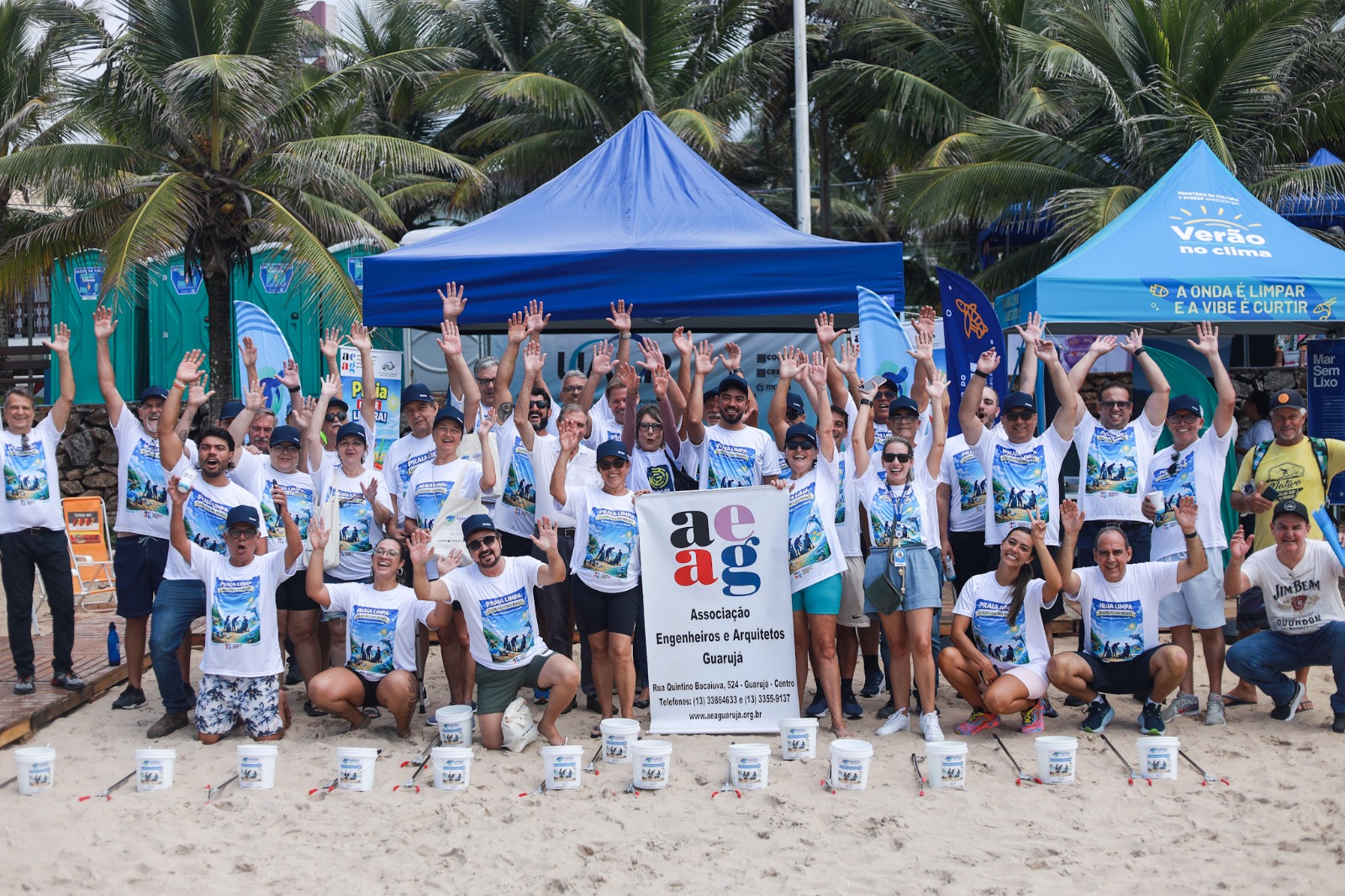 Praia Limpa Guardiões dos Mares