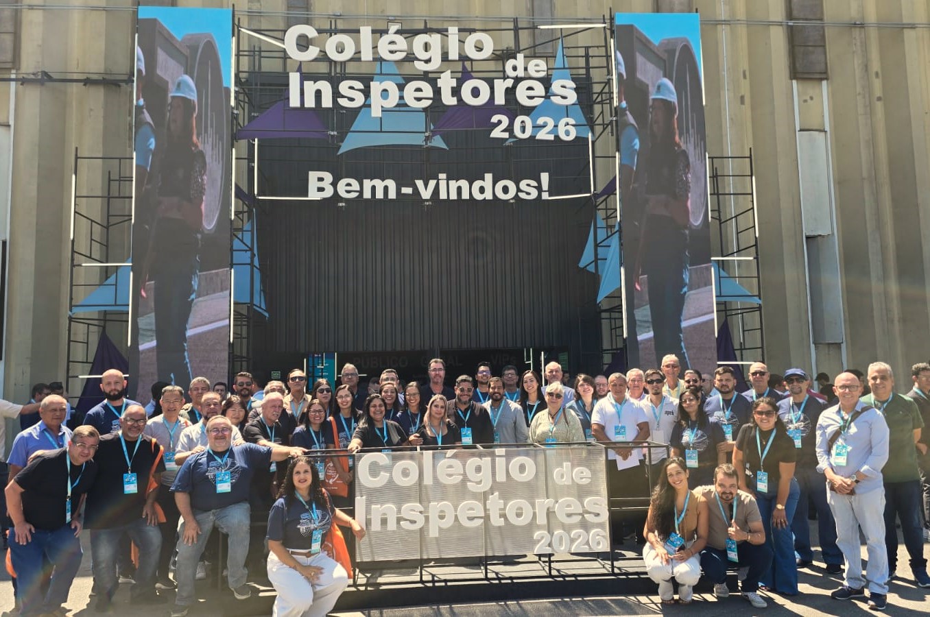 AEAGuarujá marca presença no Fórum de Infraestrutura e Políticas Públicas                  durante o Colégio de Inspetores 2026