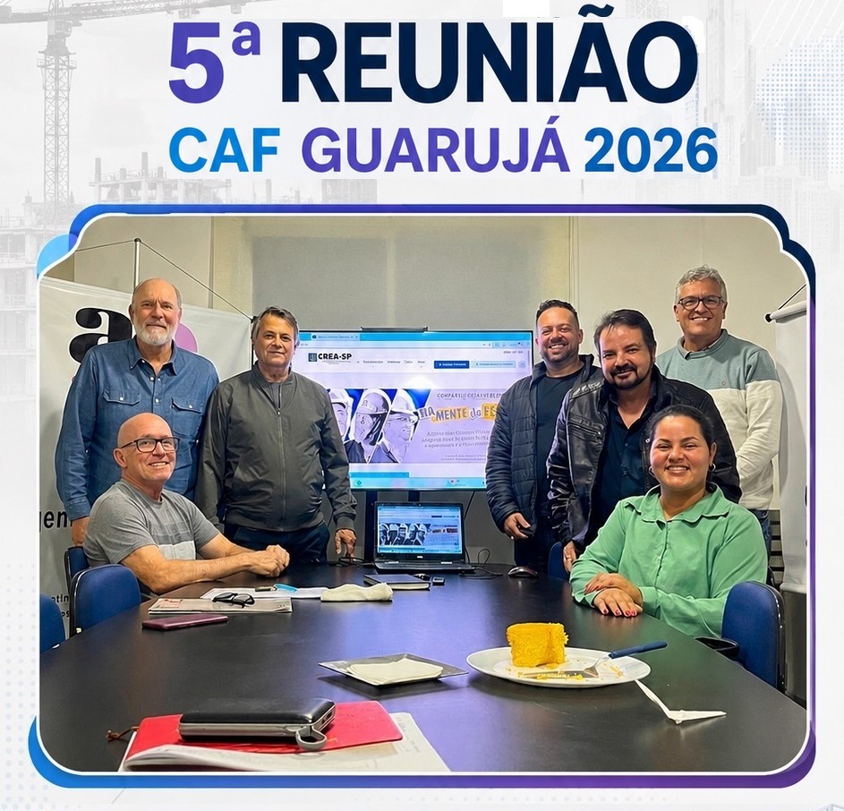 5ª Reunião da CAF Guarujá 2026