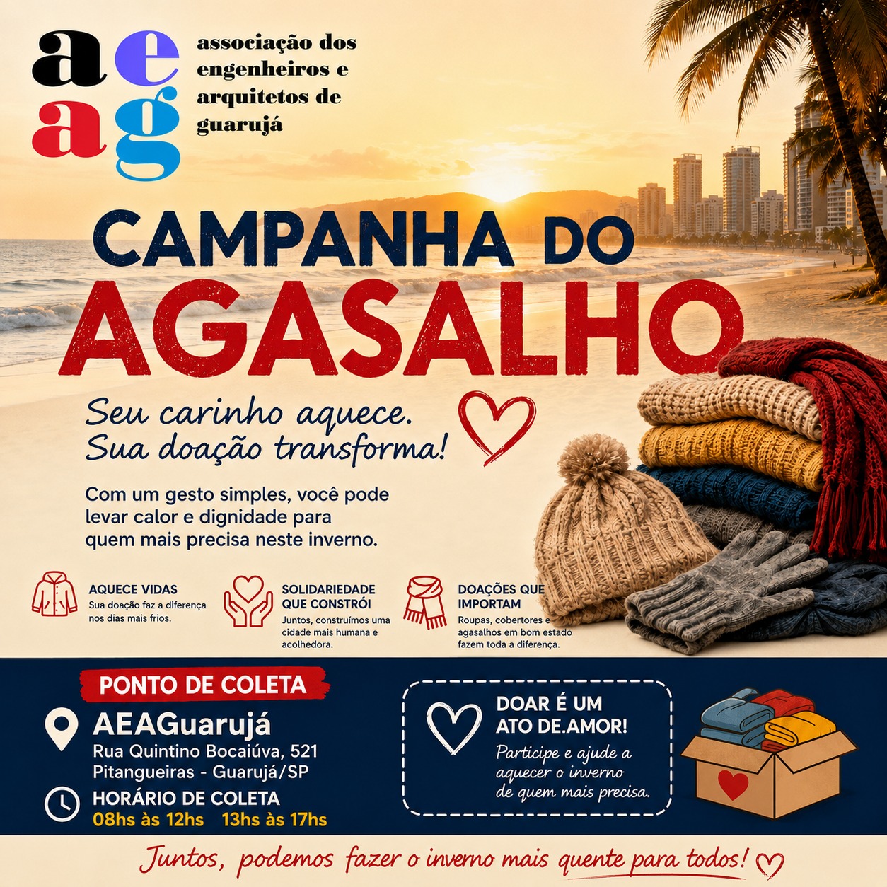 Campanha do agasalho